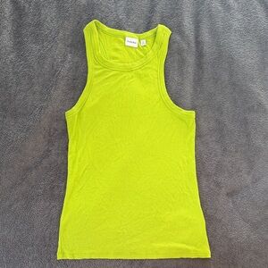 Aritzia Vibrant Lime Tank Top